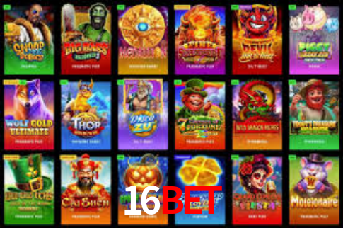 Interface do App 16bet